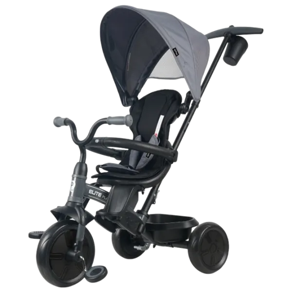 Triciclu Qplay Elite Platinum 25 kg / Gray photo 1 Triciclu Qplay Elite Platinum 25 kg / Gray photo 1