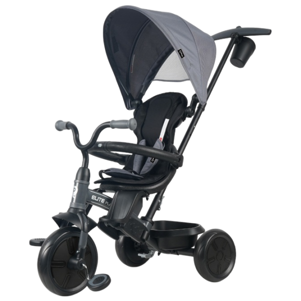Triciclu Qplay Elite Platinum 25 kg / Gray photo 1 Triciclu Qplay Elite Platinum 25 kg / Gray photo 1