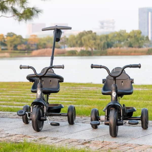 Triciclu Qplay Elite Platinum 25 kg / Gray photo 6 Triciclu Qplay Elite Platinum 25 kg / Gray photo 6