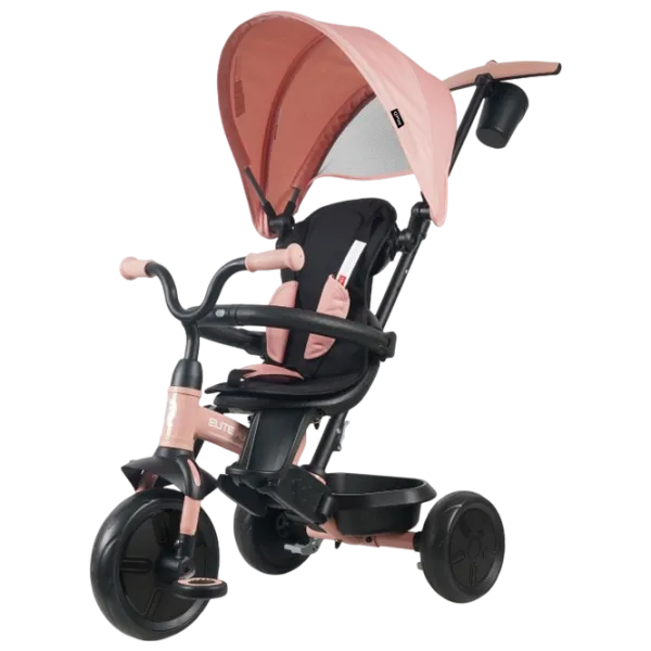 Трицикл Qplay Elite Platinum 25 кг / Розовый photo 1 Трицикл Qplay Elite Platinum 25 кг / Розовый photo 1