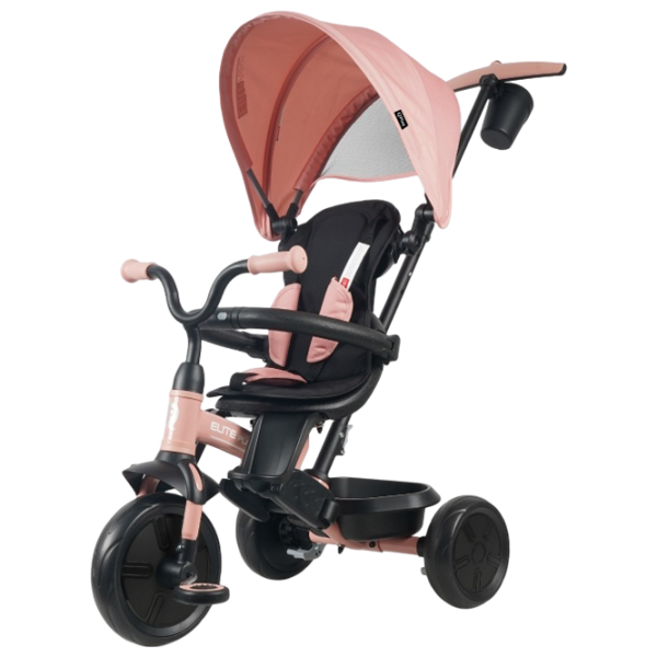 Трицикл Qplay Elite Platinum 25 кг / Розовый photo 1 Трицикл Qplay Elite Platinum 25 кг / Розовый photo 1