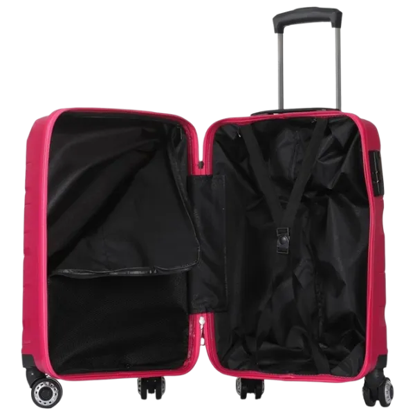 Valiză CCS 5223 Set 105l/ Pink photo 6