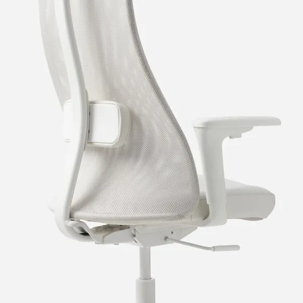 Fotoliu de birou Ikea Jarvfjallet/Glose Stofă/ White  photo 2