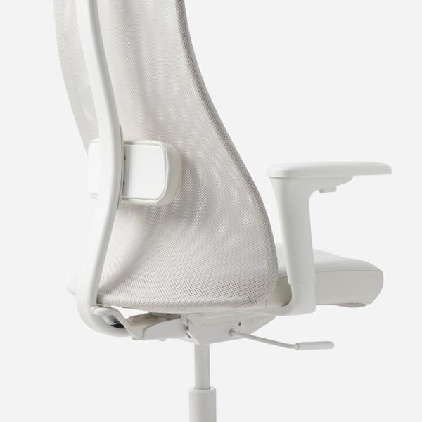 Fotoliu de birou Ikea Jarvfjallet/Glose Stofă/ White  photo 2