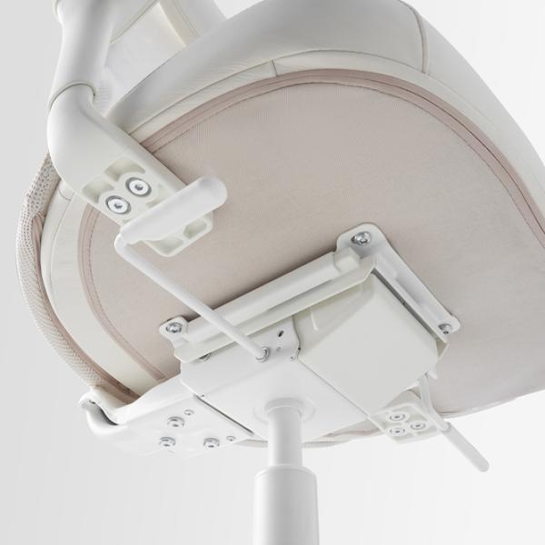 Fotoliu de birou Ikea Jarvfjallet/Glose Stofă/ White  photo 3