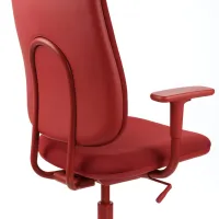 Fotoliu de birou Ikea Smorkull/Grasnas Stofă/ Red photo 2