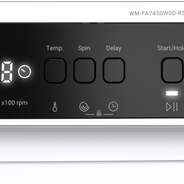 Стиральная машина Daewoo WM-FA7450W0D-RS 7 кг / 1000 об/мин / Белый photo 8