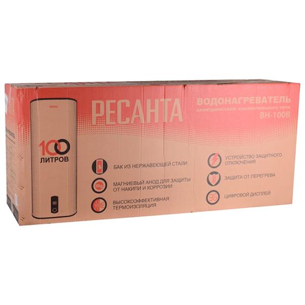 Boiler Resanta 74/5/4  / 100 l / White photo 8