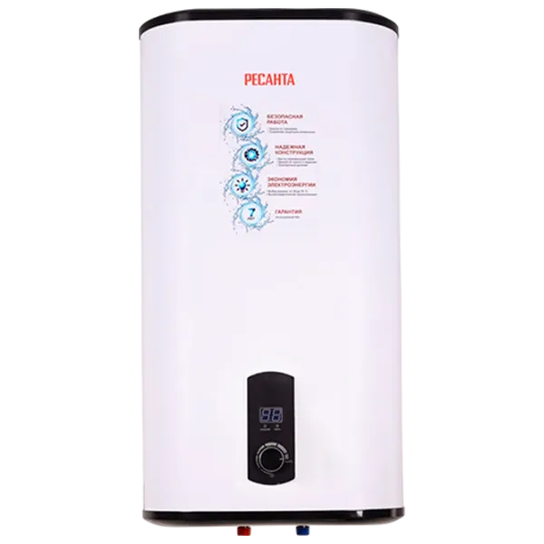 Boiler Resanta Н-50В  / 50 l / White photo 1