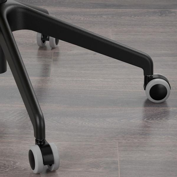 Fotoliu de birou Ikea Langfjall Poliester/ Beige Black photo 4