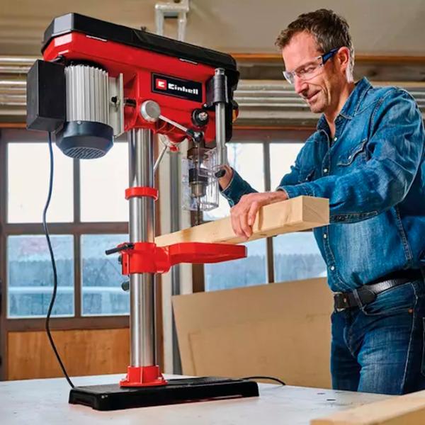 Mașină de găurit cu coloană Einhell TC-BD 630/1 Red / 630 W photo 5