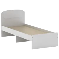 Pat pentru copii KompaniT Classica 80 80 x 200 cm / PAL / White