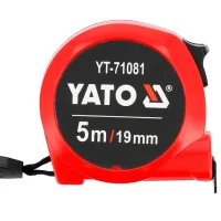 Рулетка Yato YT71081 5 м / Красный