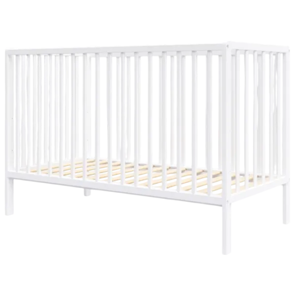 Pat pentru copii Happy Babies Laura 0 luni - 6 ani / White photo 1