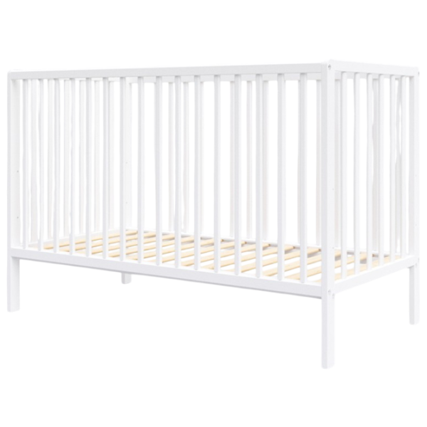 Pat pentru copii Happy Babies Laura 0 luni - 6 ani / White photo 1