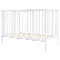 Детская кровать Happy Babies Лаура 0 месяцев - 6 лет / Белый