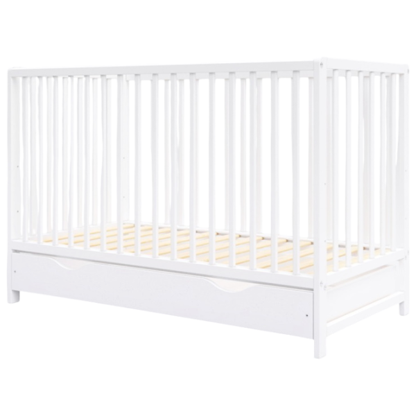 Детская кровать Happy Babies Лаура 0 месяцев - 6 лет / Белый photo 1