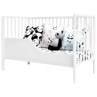 Детская кровать Happy Babies Лаура 0 месяцев - 6 лет / Белый photo 2