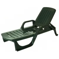 Шезлонг Bica Zanzibar Пластик / Пластик / Зеленый Зелёный