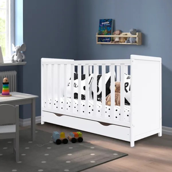 Pat pentru copii Happy Babies Lilia 0 luni - 3 ani / White photo 3 Pat pentru copii Happy Babies Lilia 0 luni - 3 ani / White photo 3