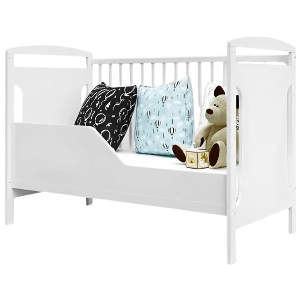 Pat pentru copii Happy Babies Mia 0 luni - 6 ani / White photo 2 Pat pentru copii Happy Babies Mia 0 luni - 6 ani / White photo 2