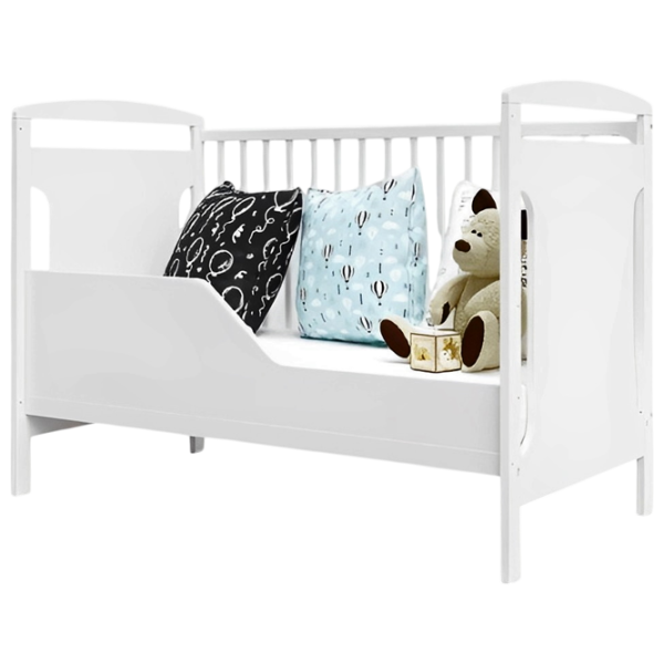 Pat pentru copii Happy Babies Mia 0 luni - 6 ani / White photo 2 Pat pentru copii Happy Babies Mia 0 luni - 6 ani / White photo 2