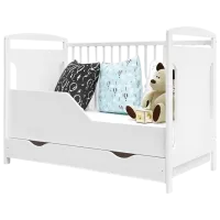 Детская кровать Happy Babies Mia 0 месяцев - 6 лет / Белый photo 3