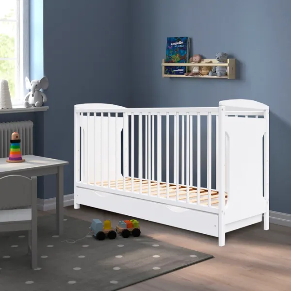 Pat pentru copii Happy Babies Mia 0 luni - 6 ani / White photo 4 Pat pentru copii Happy Babies Mia 0 luni - 6 ani / White photo 4