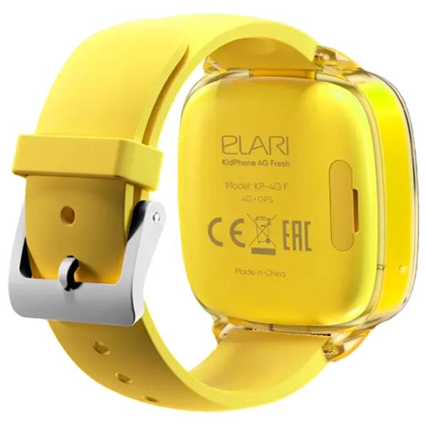 Детские часы Elari KidPhone 4G Fresh 1.4"/ Желтый photo 7