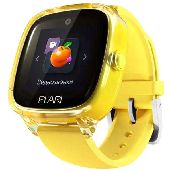 Детские часы Elari KidPhone 4G Fresh 1.4"/ Желтый photo 13