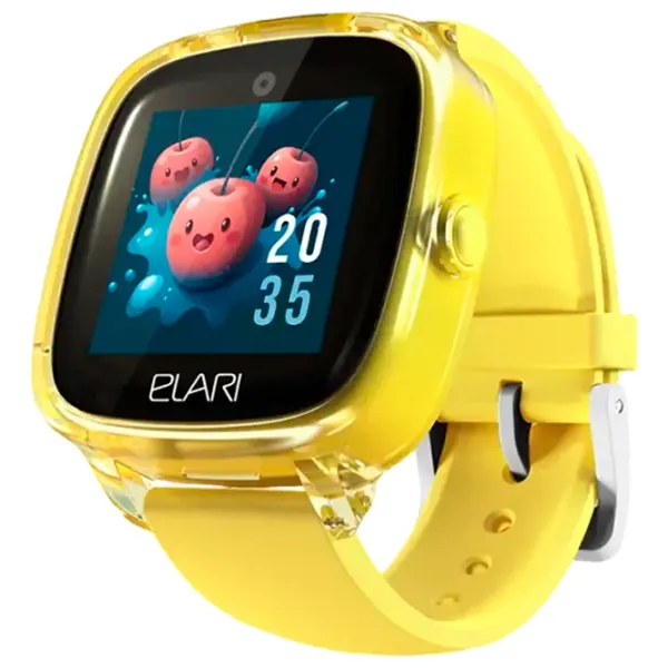 Детские часы Elari KidPhone 4G Fresh 1.4"/ Желтый photo 15