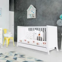 Детская кровать Happy Babies Roza 0 месяцев - 6 лет / Белый photo 3
