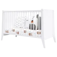 Детская кровать Happy Babies Roza 0 месяцев - 6 лет / Белый