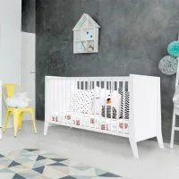Детская кровать Happy Babies Roza 0 месяцев - 6 лет / Белый photo 4