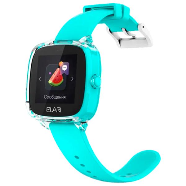 Детские часы Elari KidPhone 4G Fresh 1.4"/ Аквамариновый photo 2