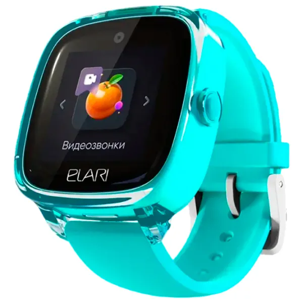 Детские часы Elari KidPhone 4G Fresh 1.4"/ Аквамариновый photo 10