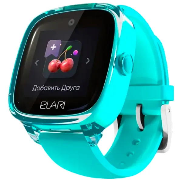Детские часы Elari KidPhone 4G Fresh 1.4"/ Аквамариновый photo 11