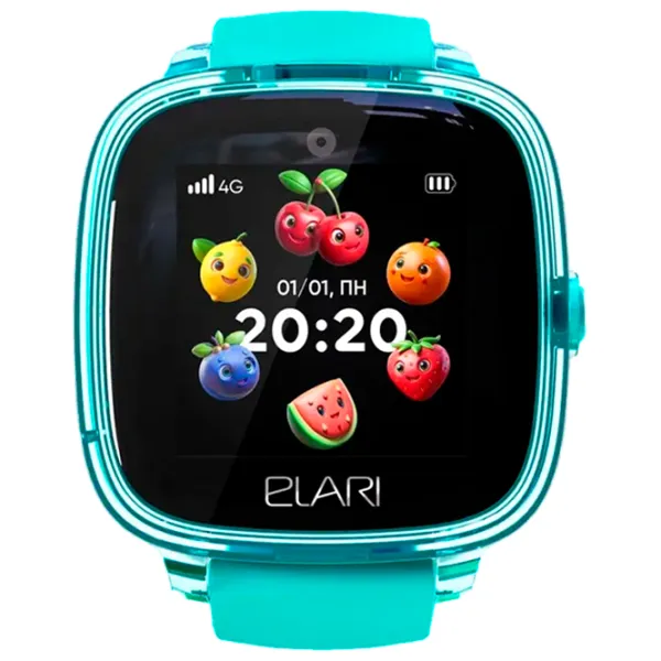Детские часы Elari KidPhone 4G Fresh 1.4"/ Аквамариновый photo 14