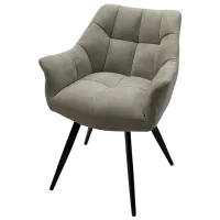 Scaun de bucătărie Ambianta CC-20 T Pocket Melanj/ Light Gray 