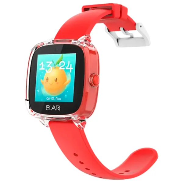 Детские часы Elari KidPhone 4G Fresh 1.4"/ Красный photo 2