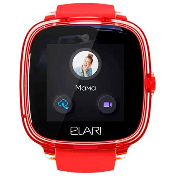 Детские часы Elari KidPhone 4G Fresh 1.4"/ Красный photo 14