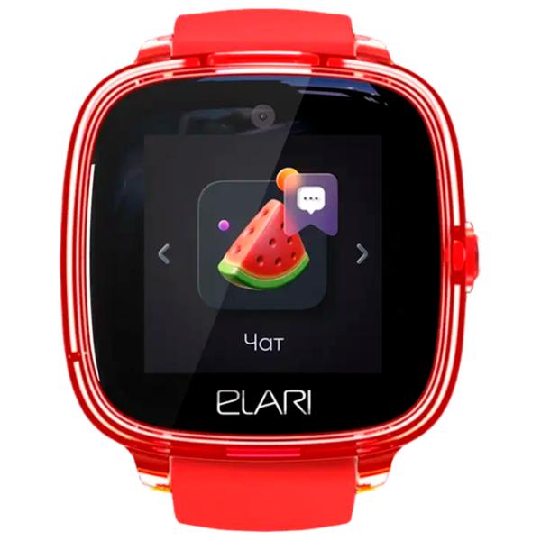 Детские часы Elari KidPhone 4G Fresh 1.4"/ Красный photo 16