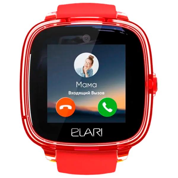 Детские часы Elari KidPhone 4G Fresh 1.4"/ Красный photo 17
