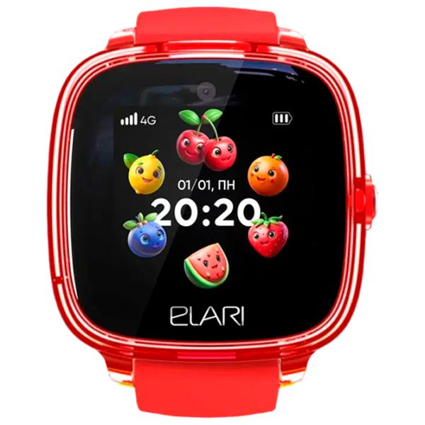 Детские часы Elari KidPhone 4G Fresh 1.4"/ Красный photo 18