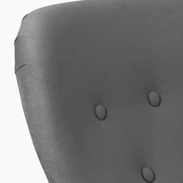 Кресло Ikea Remsta/Hakebo Черный Тёмно-серый photo 4