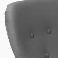 Fotoliu Ikea Remsta/Hakebo Black Dark Gray photo 4