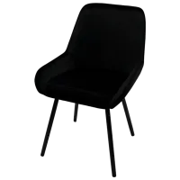 Кухонный стул Ambianta CR-18  Бархат/ Черный 