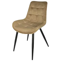 Кухонный стул Ambianta DC-8124 Ткань/ Бежевый Черный