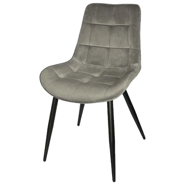 Кухонный стул Ambianta DC-8124 Ткань/ Серый Черный photo 1 Кухонный стул Ambianta DC-8124 Ткань/ Серый Черный photo 1