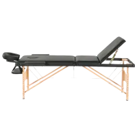 Массажный стол SMDFit BM3523-1.2.3 PVC-10 Черный photo 2